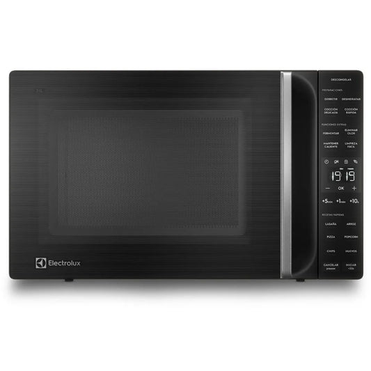ELECTROLUX | Microondas Electrolux 31 Litros Digital Descongelamiento Asistido ME31N Negro