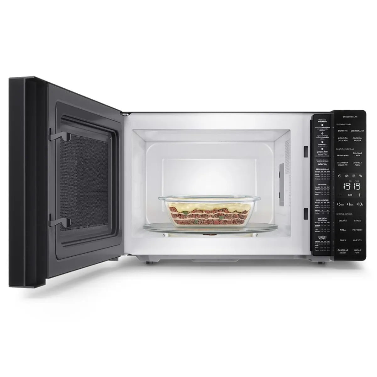 ELECTROLUX | Microondas Electrolux 31 Litros Digital Descongelamiento Asistido ME31N Negro