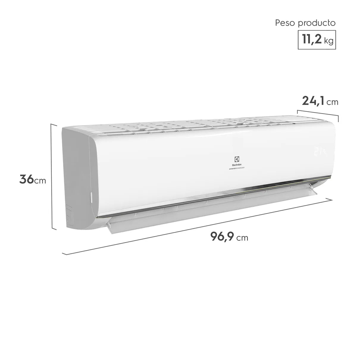 ELECTROLUX | Aire Acondicionado Split Inverter 18000 Btu Electrolux