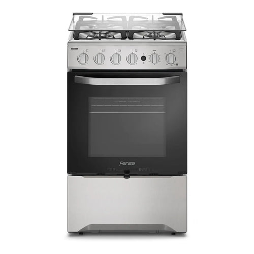 FENSA | Cocina a Gas 4 Platos Fensa VaporBake y Timer F 2606 T