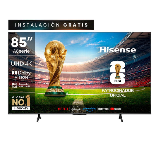 HISENSE | SMART TV 85 4K UHD 85A6NV