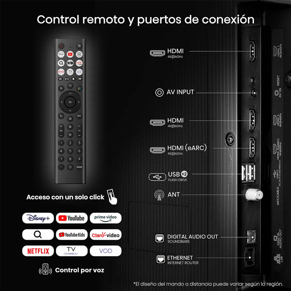 HISENSE | SMART TV 85 4K UHD 85A6NV