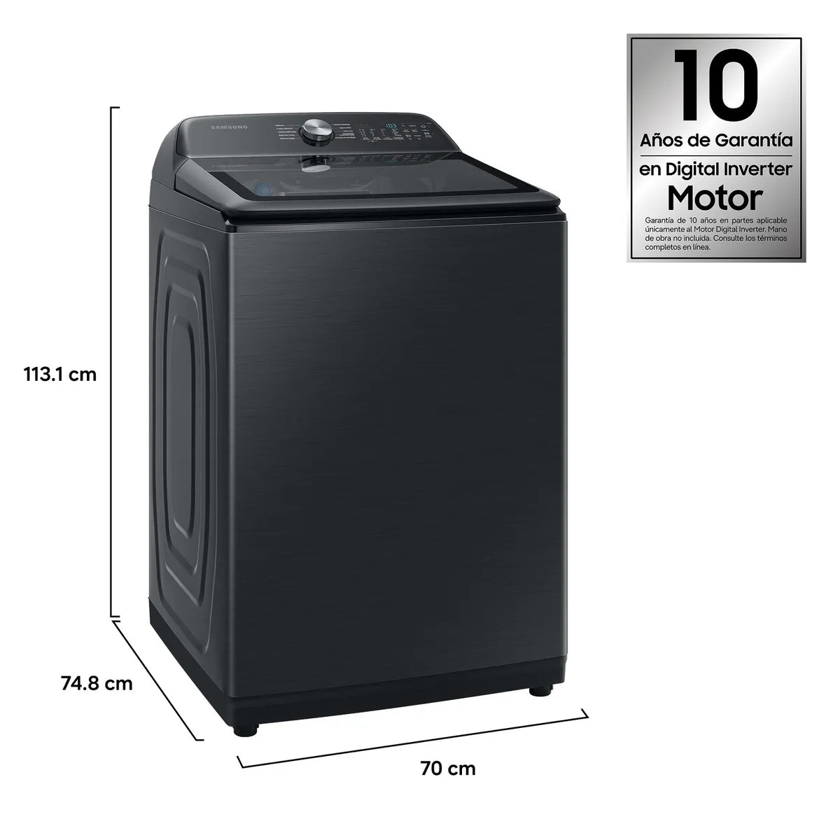 SAMSUNG | Lavadora De Carga Superior 24Kg Con Eco Bubble Samsung