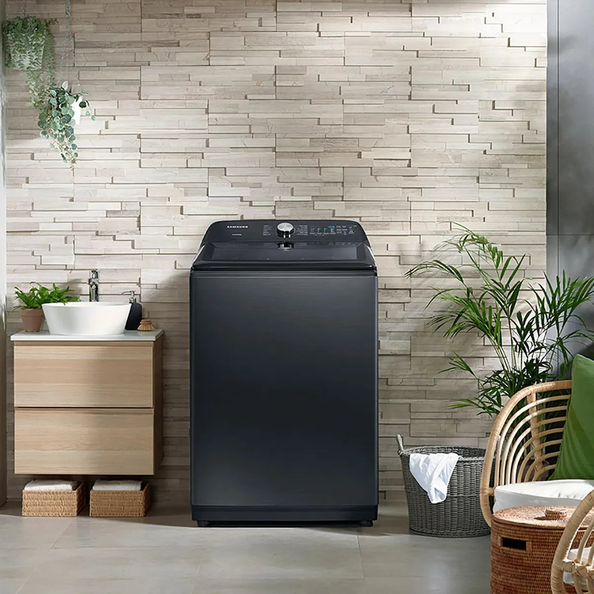 SAMSUNG | Lavadora De Carga Superior 24Kg Con Eco Bubble Samsung
