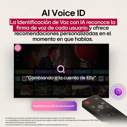 LG | Smart TV 86" AI UHD 8050 2025 LG