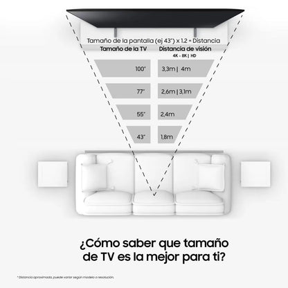 SAMSUNG | 75" Crystal UHD U8000F 4K Smart TV (2025)