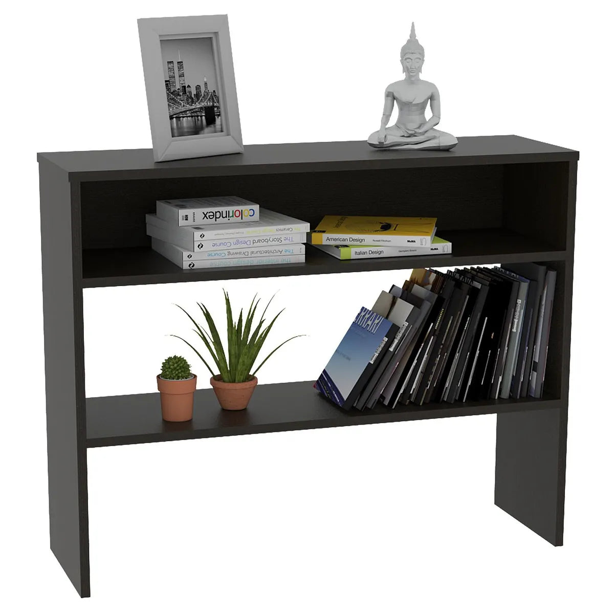 TUHOME | Combo Mueble De Bar + Arrimo + Mesa De Centro Madera Wengué