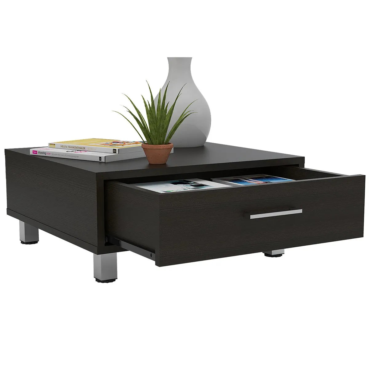 TUHOME | Combo Mueble De Bar + Arrimo + Mesa De Centro Madera Wengué