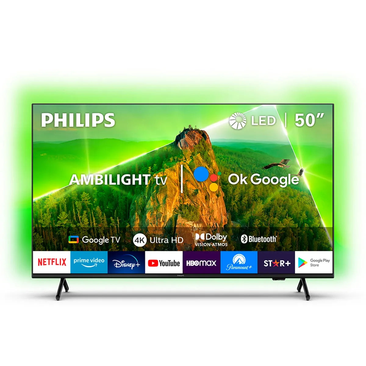PHILIPS | Ambilight TV 50" Philips LED 4K UHD 50PUD7908