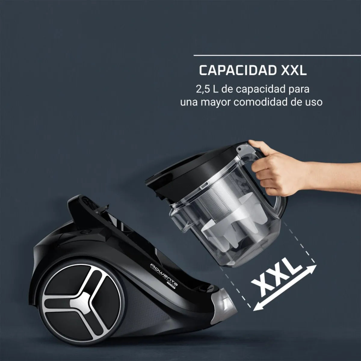 ROWENTA | Aspiradora Ciclónica Compact Power XXL Rowenta