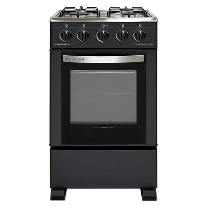 SINDELEN | Cocina a Gas Acero Inoxidable Horno de 54Lt Ch-5050Ng 4 Quemadores