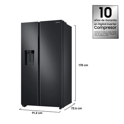 SAMSUNG | Refrigerador Side by Side de 602 L con Space Max Samsung