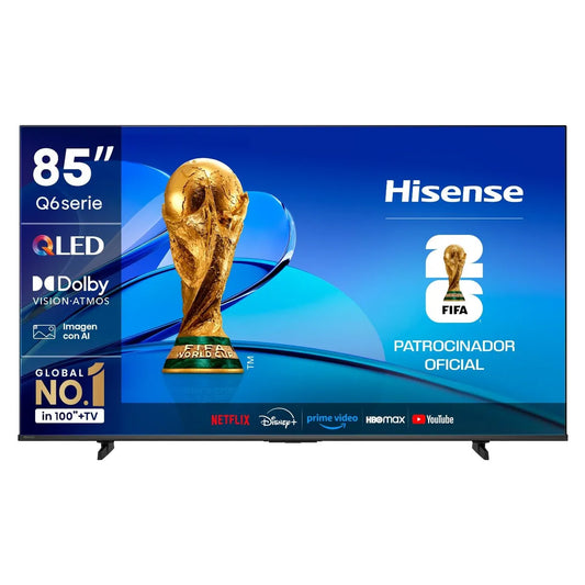 HISENSE | Smart Tv 85" QLED 4K UHD 85Q6QV Hisense