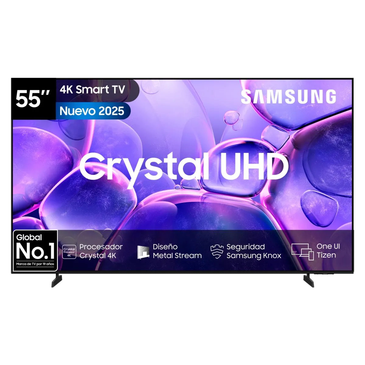 SAMSUNG | 55" Crystal UHD U8000F 4K Smart TV (2025)