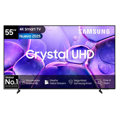 SAMSUNG | 55" Crystal UHD U8000F 4K Smart TV (2025)