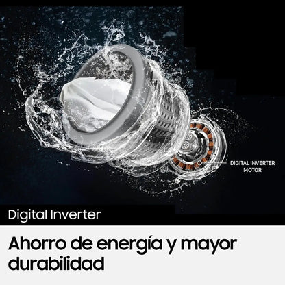 SAMSUNG | Lavadora de carga superior 8Kg con tecnología Digital Inverter